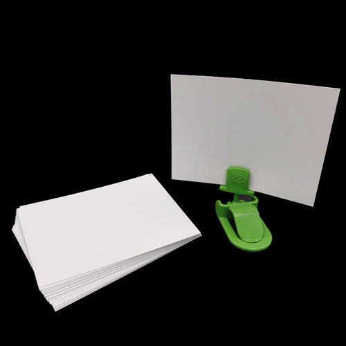 cartellini prezzo negozio bianchi compatibili con pinze portaprezzo