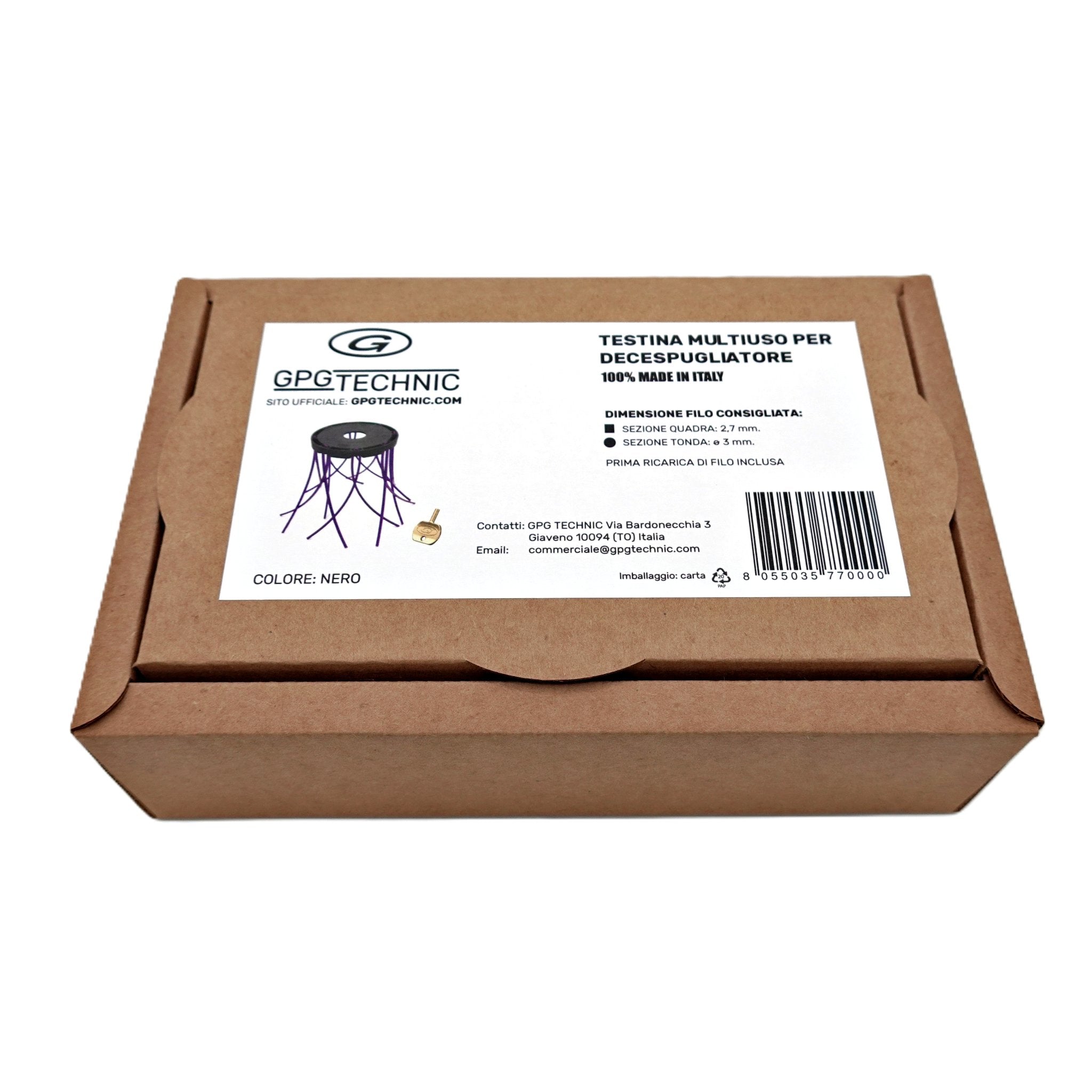 scatola testina multifilo universale per decespugliatore