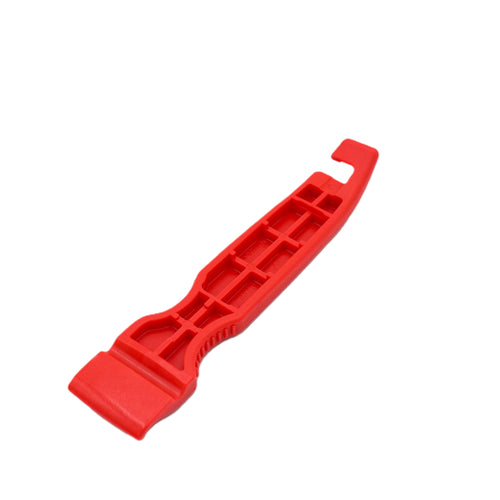 lato posteriore leva levagomme con dettaglio aggancio per raggi